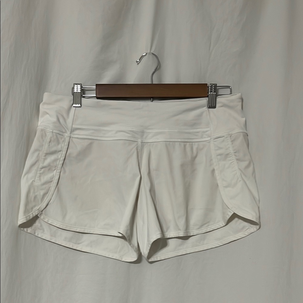 Lululemon Athletic White Shorts